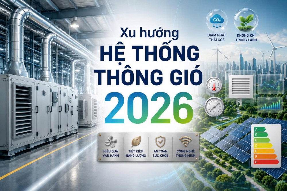 ❄️ Xu hướng hệ thống thông gió 2026 
