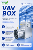VAV BOX GSC – GIẢI PHÁP PHÂN PHỐI KHÔNG KHÍ BIẾN THIÊN CHO CÔNG TRÌNH HIỆN ĐẠI